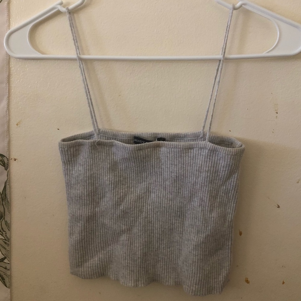 Grey tank top
